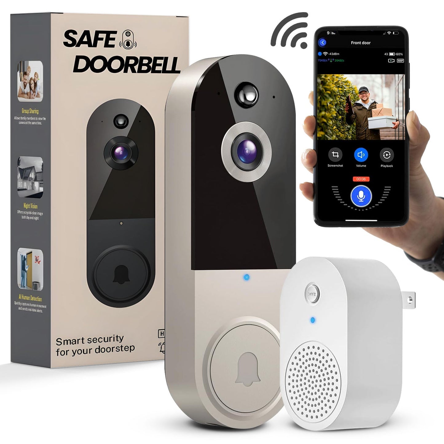 SafeDoorbell – Die intelligente Lösung zum Schutz Ihres Hauses