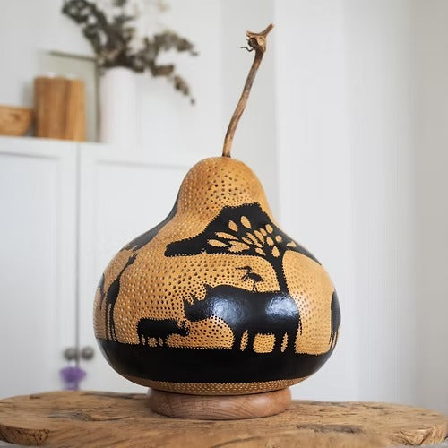 Serengeti Dreams (Größe XL) Tischlampe
