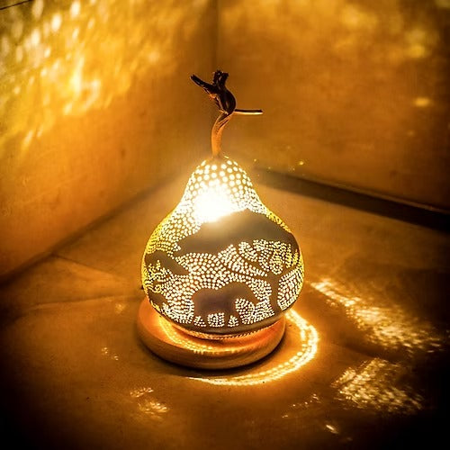 Serengeti Dreams (Größe XL) Tischlampe