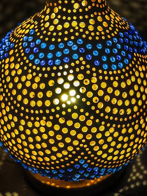 Blue Dots Ambiente (groß), Tischlampe