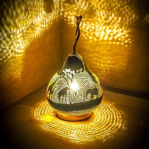 Serengeti Dreams (Größe XL) Tischlampe