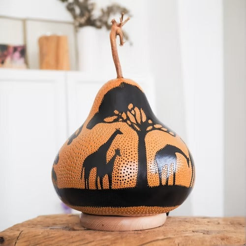 Serengeti Dreams (Größe XL) Tischlampe