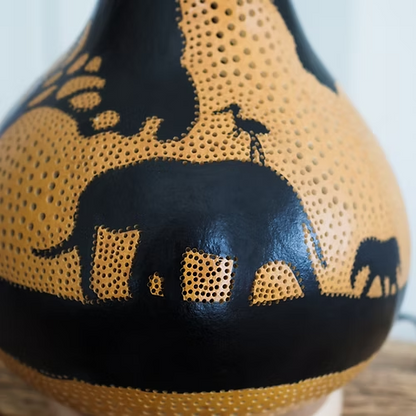 Serengeti Dreams (Größe L) Tischlampe