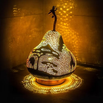 Serengeti Dreams (Größe L) Tischlampe