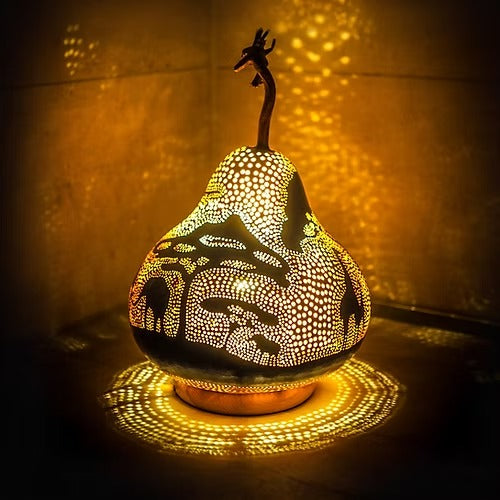 Serengeti Dreams (Größe L) Tischlampe
