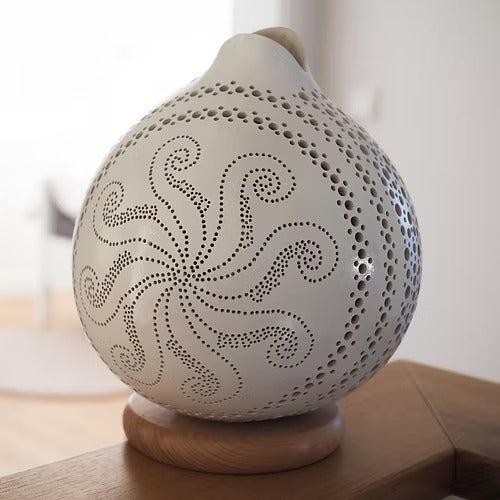 Ornaments (weiß), Tischlampe